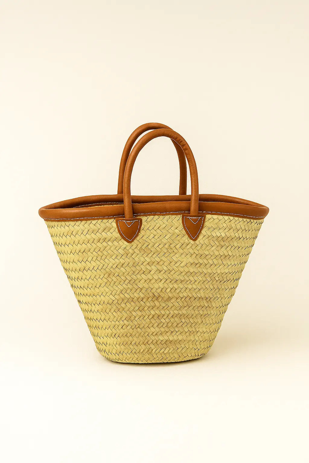Grand couffin bordé cuir bandoulière Ma boutique