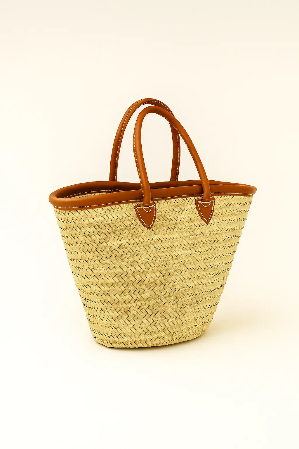 Grand couffin bordé cuir bandoulière Ma boutique