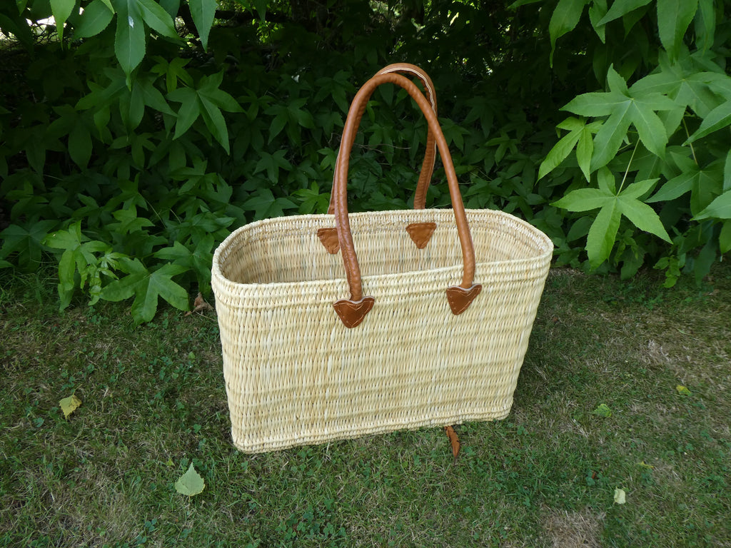 Panier jonc anse longue Ma boutique