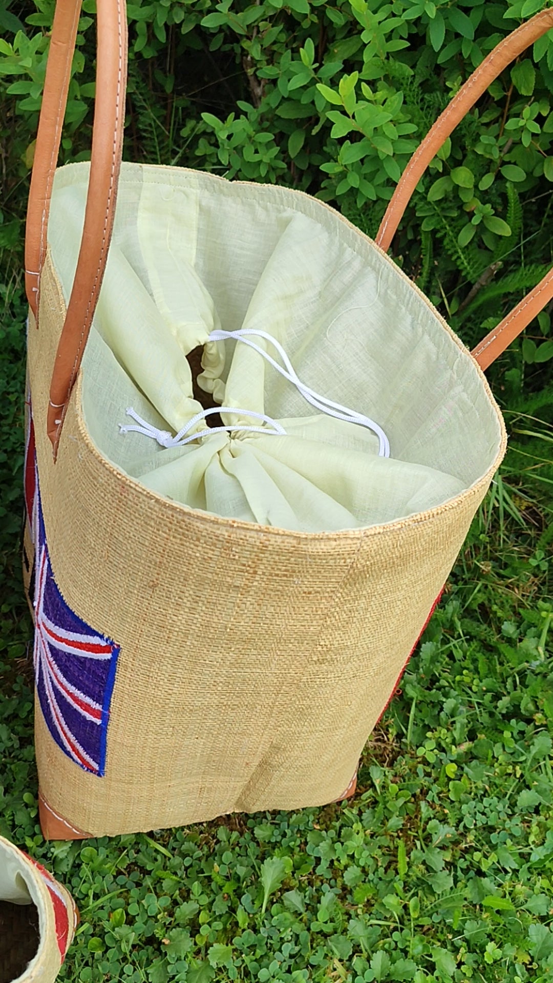 Panier D-DAY Commémoratif–Anses cuir–Édition limitée Normandie