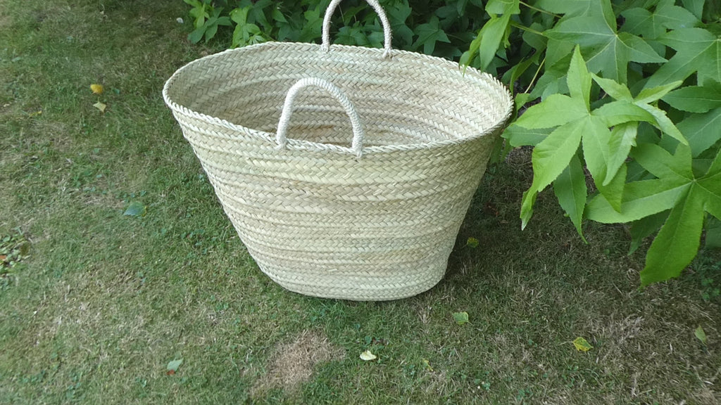 Grand couffin anse sisal